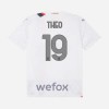 Conjunto (Camiseta+Pantalón Corto) AC Milan Theo 19 Segunda Equipación 23-24 - Niño